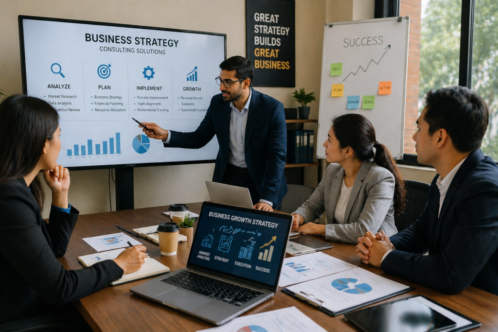 why business consulting is important wbbiznesizing strategy meeting